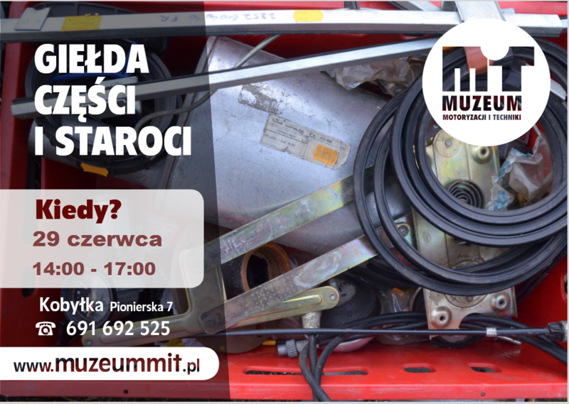 Agenda - Giełda części i staroci w muzeum