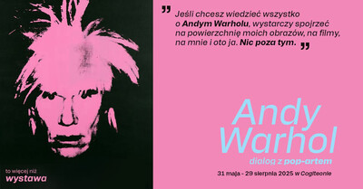 Agenda - Andy Warhol. Dialog z pop-artem