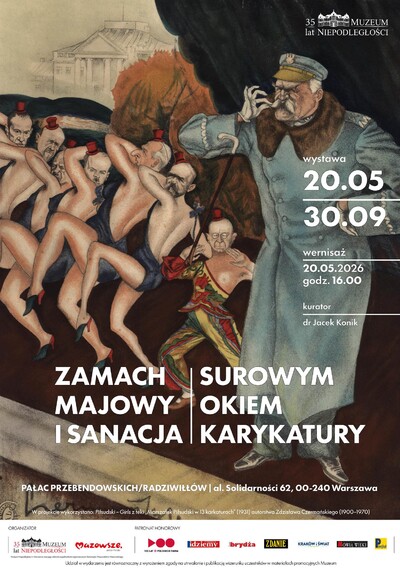 Agenda - Zamach majowy i sanacja. Surowym okiem karykatury