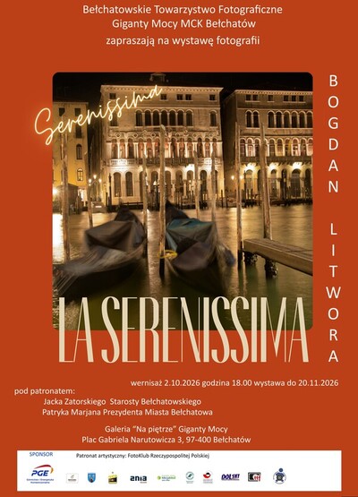 Agenda - „Serenissima” - Bogdan Litwora